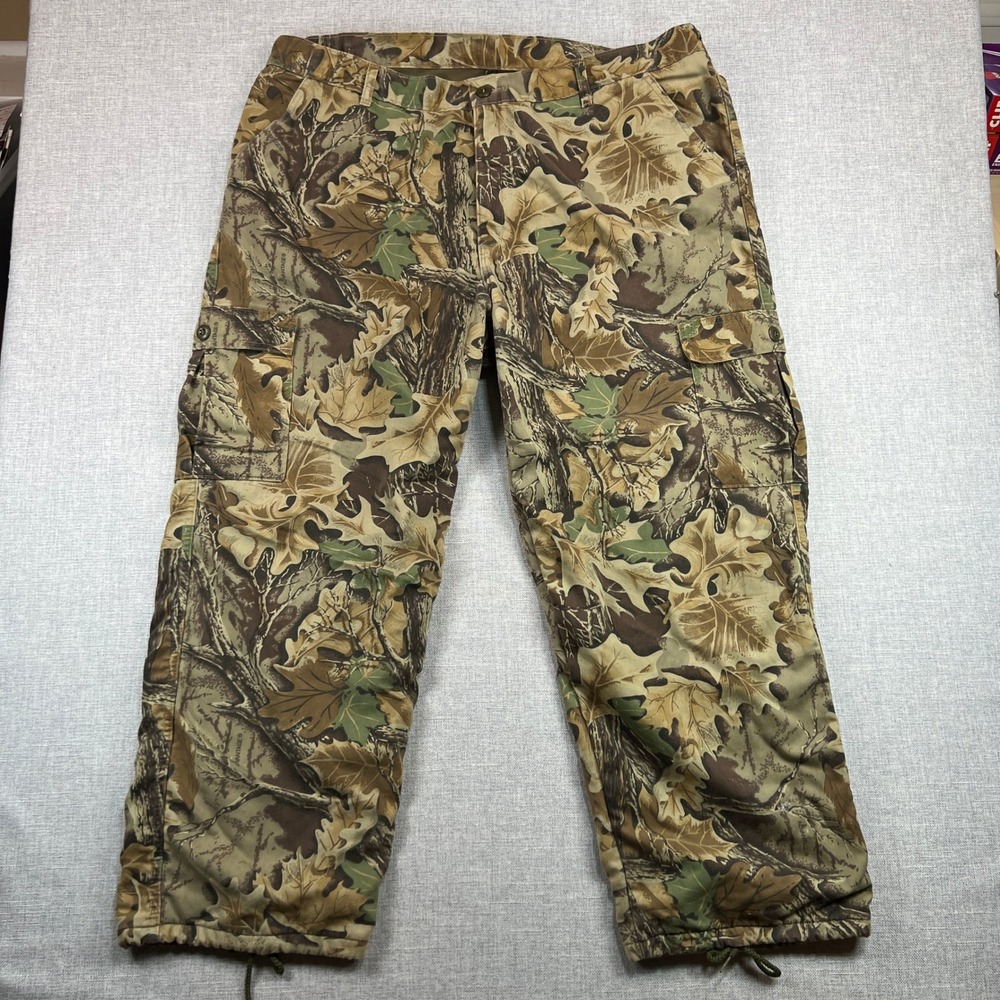 Vintage Scent Lok Odor Eliminating Camo Pants Men XXL Camo Hunting Outdoor Cargo